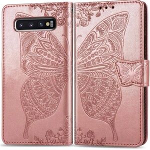 NWT Samsung Galaxy S10 Wallet Case, Butterfly, Rose